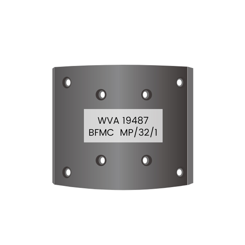 Kočna obloga vrhunske kvalitete 19487 MP/32/1 za MAN，MERCEDES-BENZ
